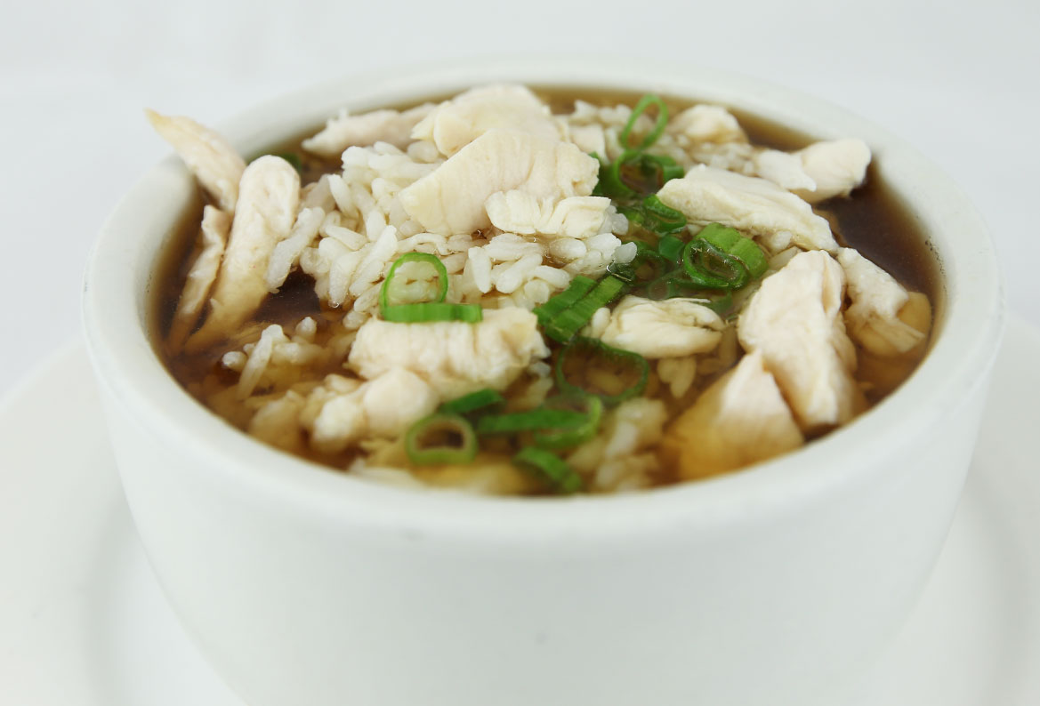 chicken rice soup (large)